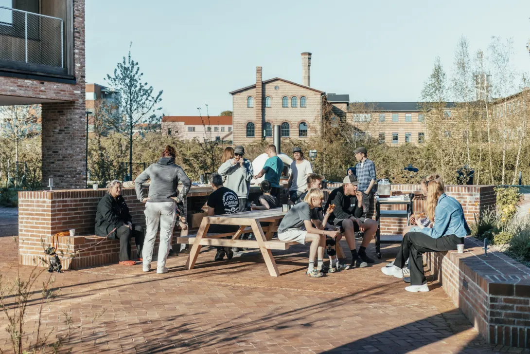 Beboere fra Håndværkskollegiet til 'Byg & Hyg'-arrangement i foråret 2025